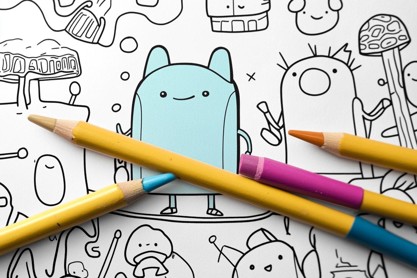 Free Printable PDF Adventure Time Coloring Pages