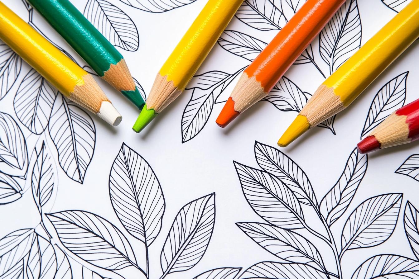 Free Printable PDF Aesthetic Plant Coloring Pages