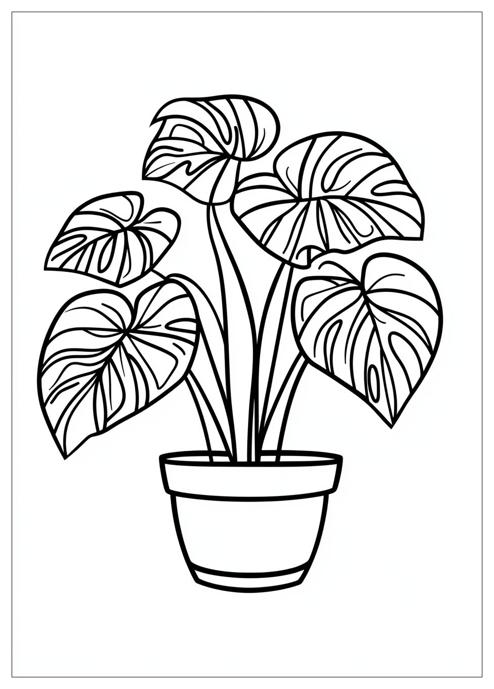 aesthetic_plant_coloring_pages_2