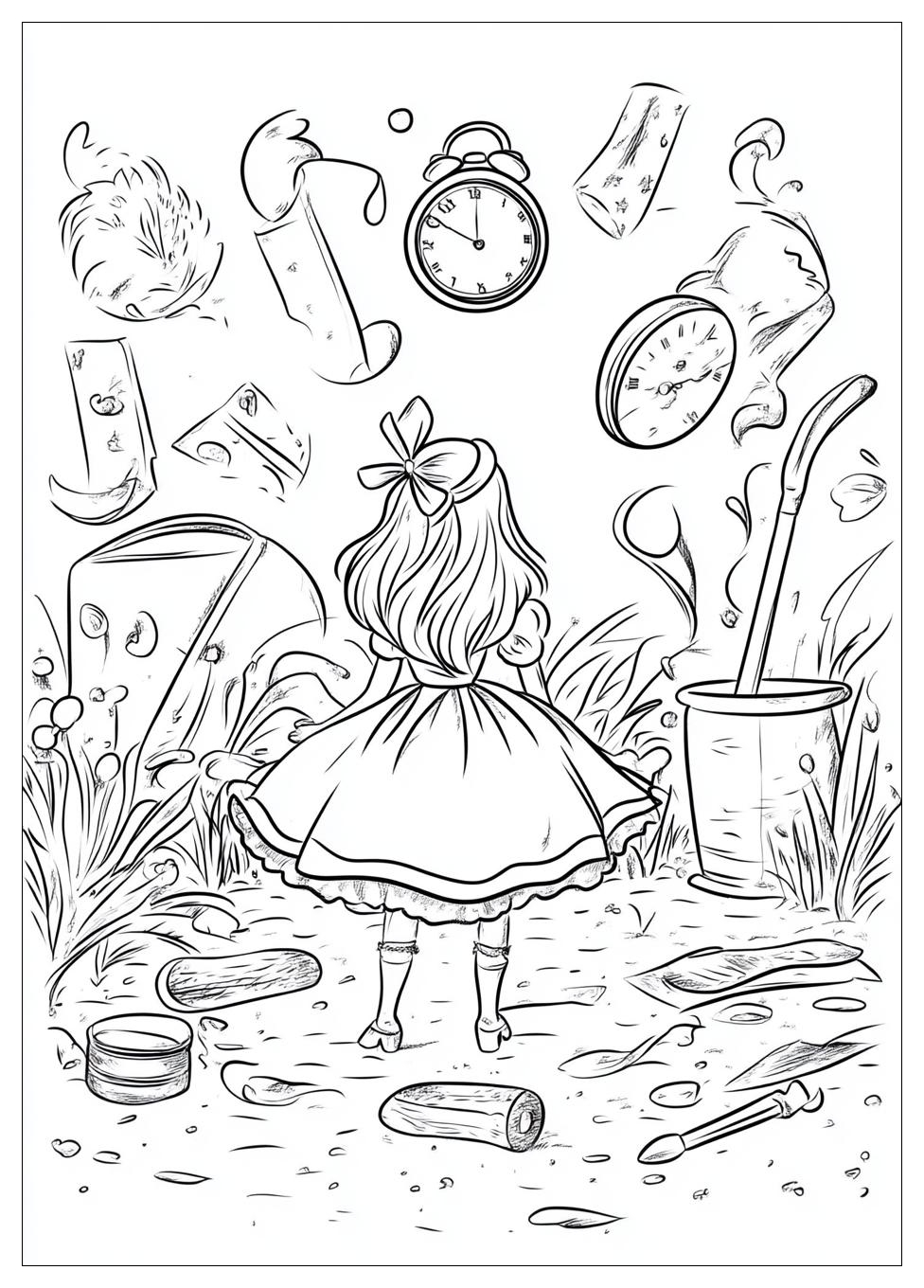 alice_in_wonderland_coloring_pages_1