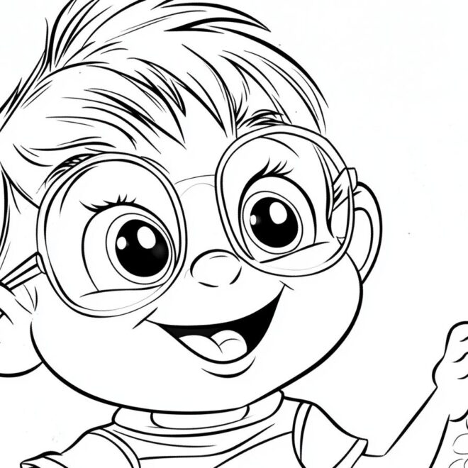 Alvin And The Chipmunks Coloring Pages : Fun and Free Printables for Kids