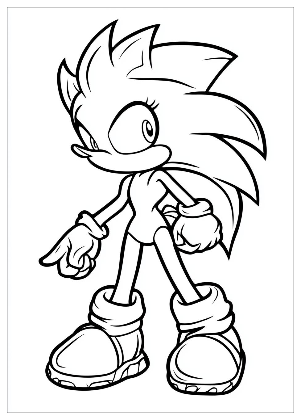 amy_rose_coloring_pages_2