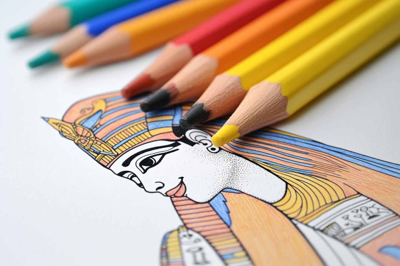 Free Printable PDF Ancient Egypt Coloring Pages