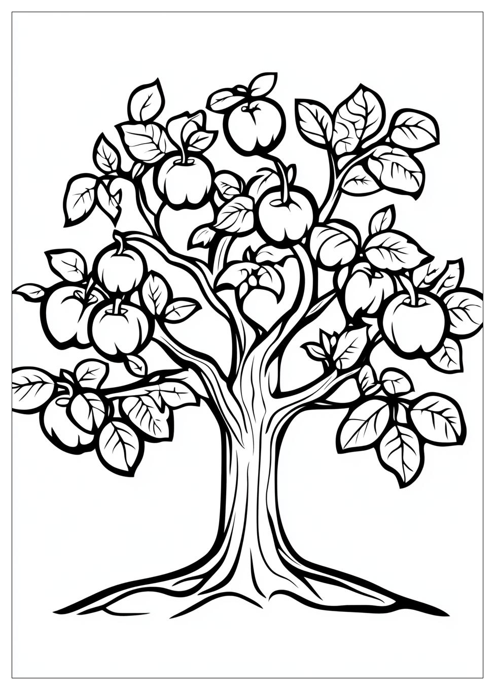 apple_tree_coloring_pages_2