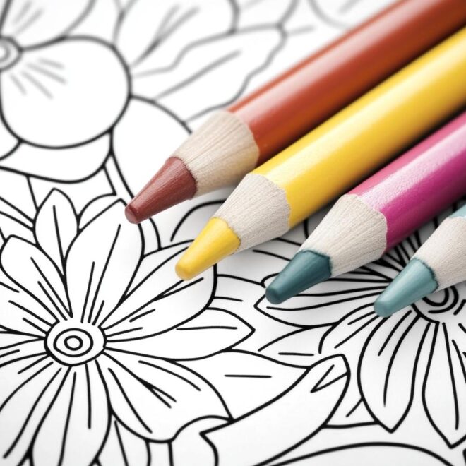 April Coloring Pages : Spring Fun and Easter Delights