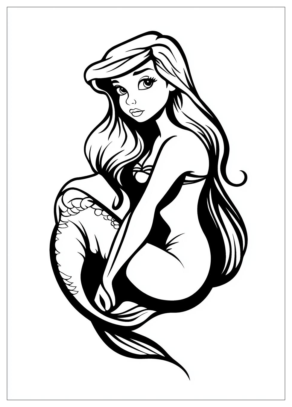 ariel_coloring_pages_11