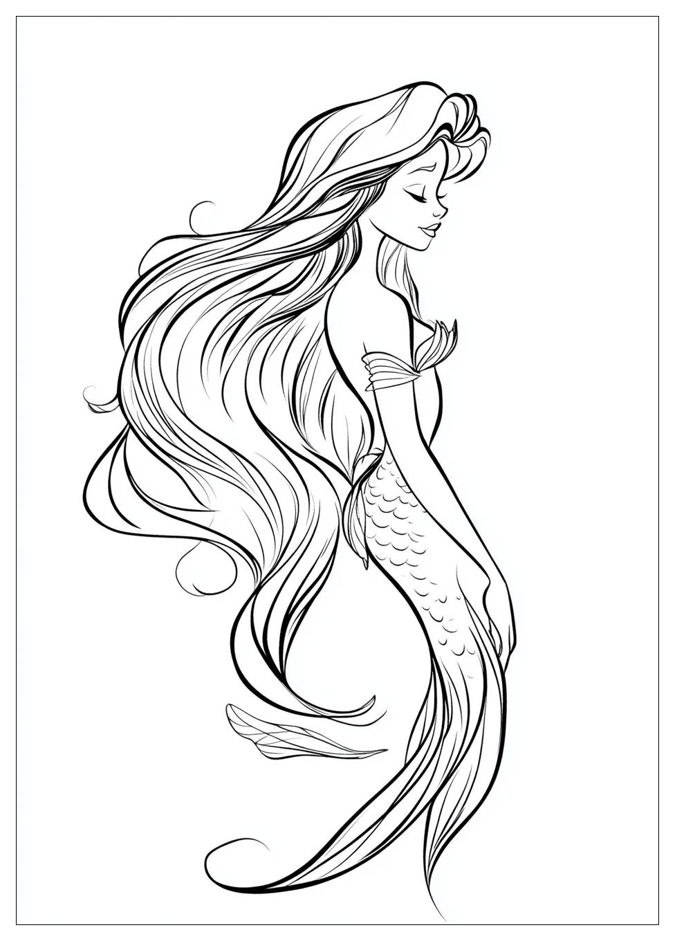 ariel_coloring_pages_14