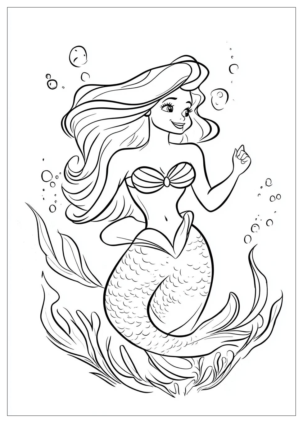 ariel_coloring_pages_2