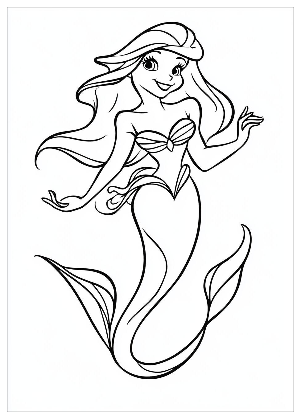 ariel_coloring_pages_5