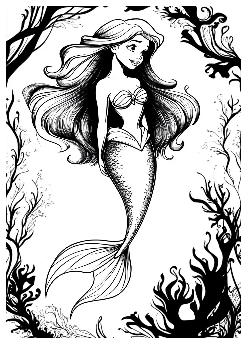 ariel_coloring_pages_7