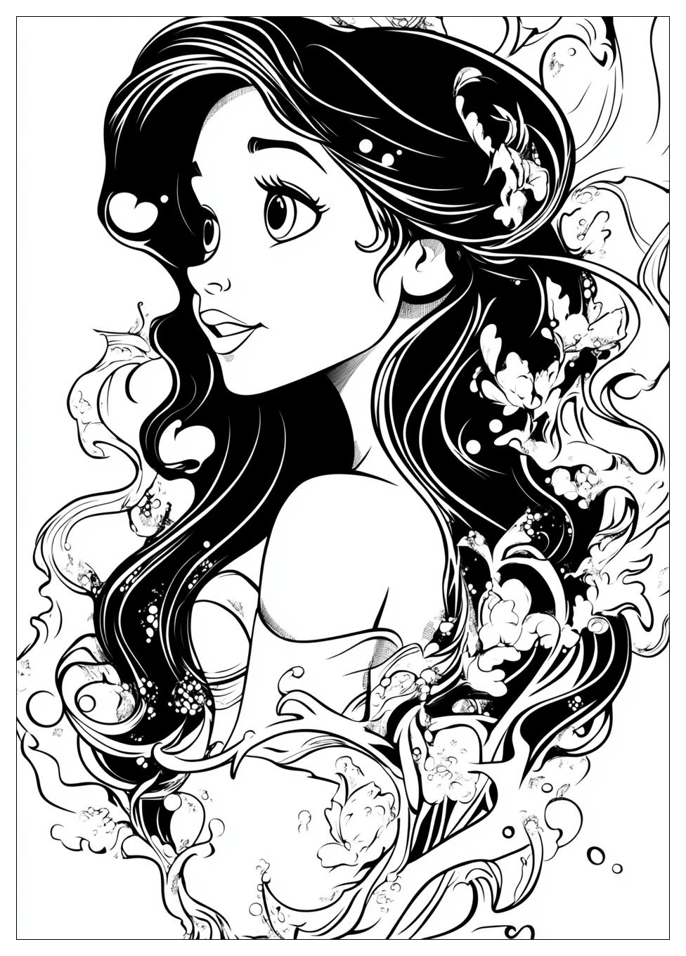 ariel_coloring_pages_9