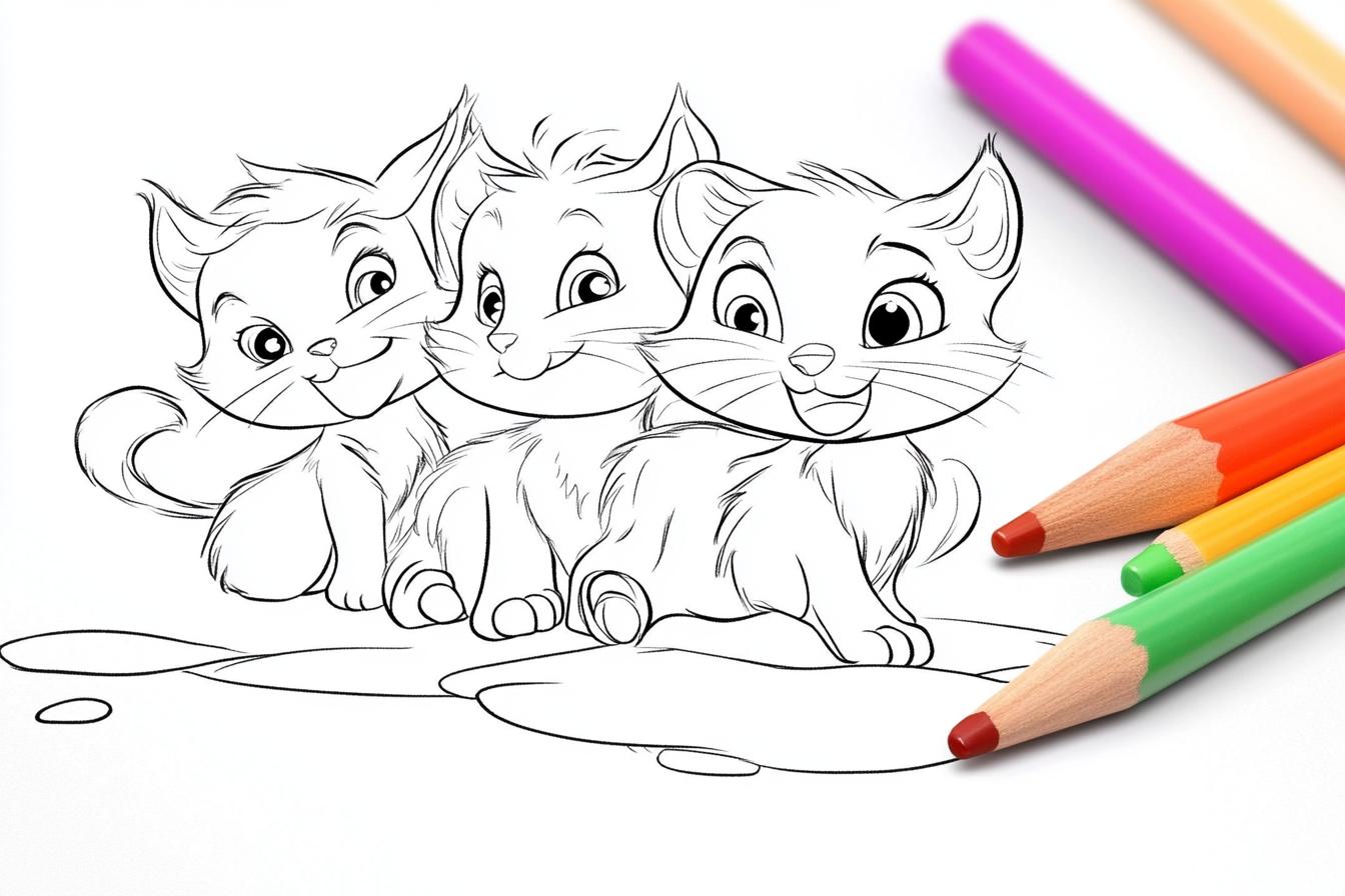 Free Printable PDF Aristocats Coloring Pages