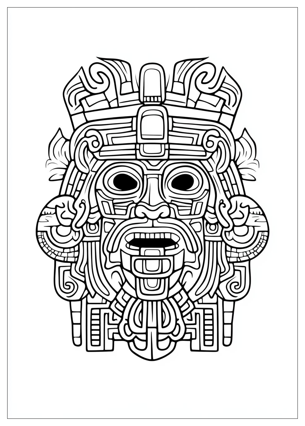 aztec_coloring_pages_1