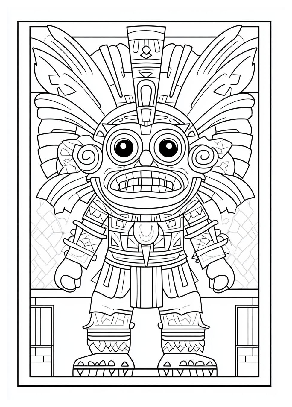 aztec_coloring_pages_2