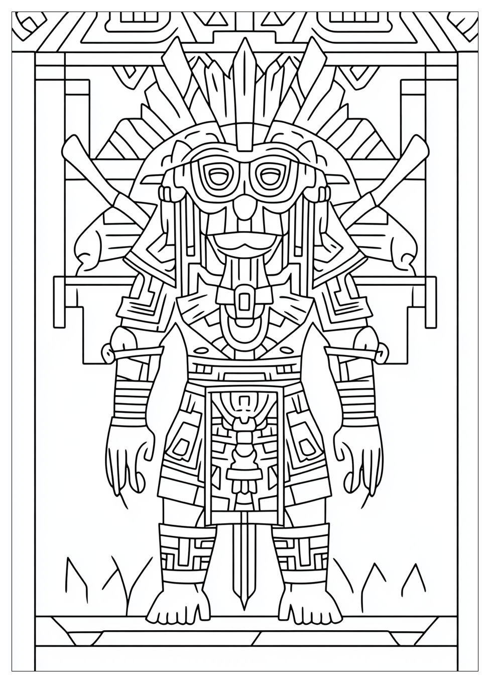 aztec_coloring_pages_3