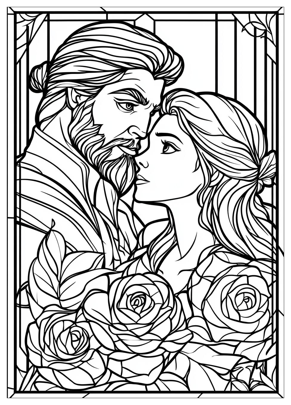 beauty_and_the_beast_coloring_pages_4