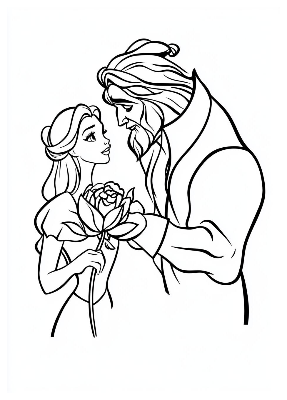 beauty_and_the_beast_coloring_pages_9