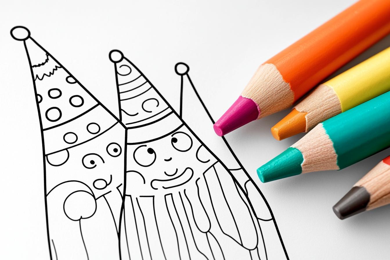 Free Printable PDF Ben And Holly Coloring Pages