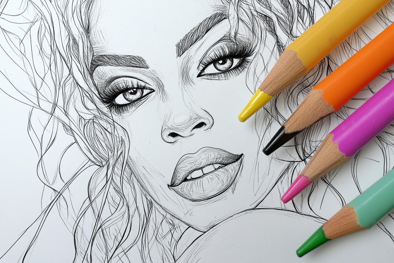 Free Printable PDF Beyonce Coloring Pages