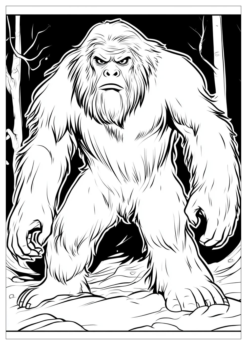 bigfoot_yeti_coloring_pages_1