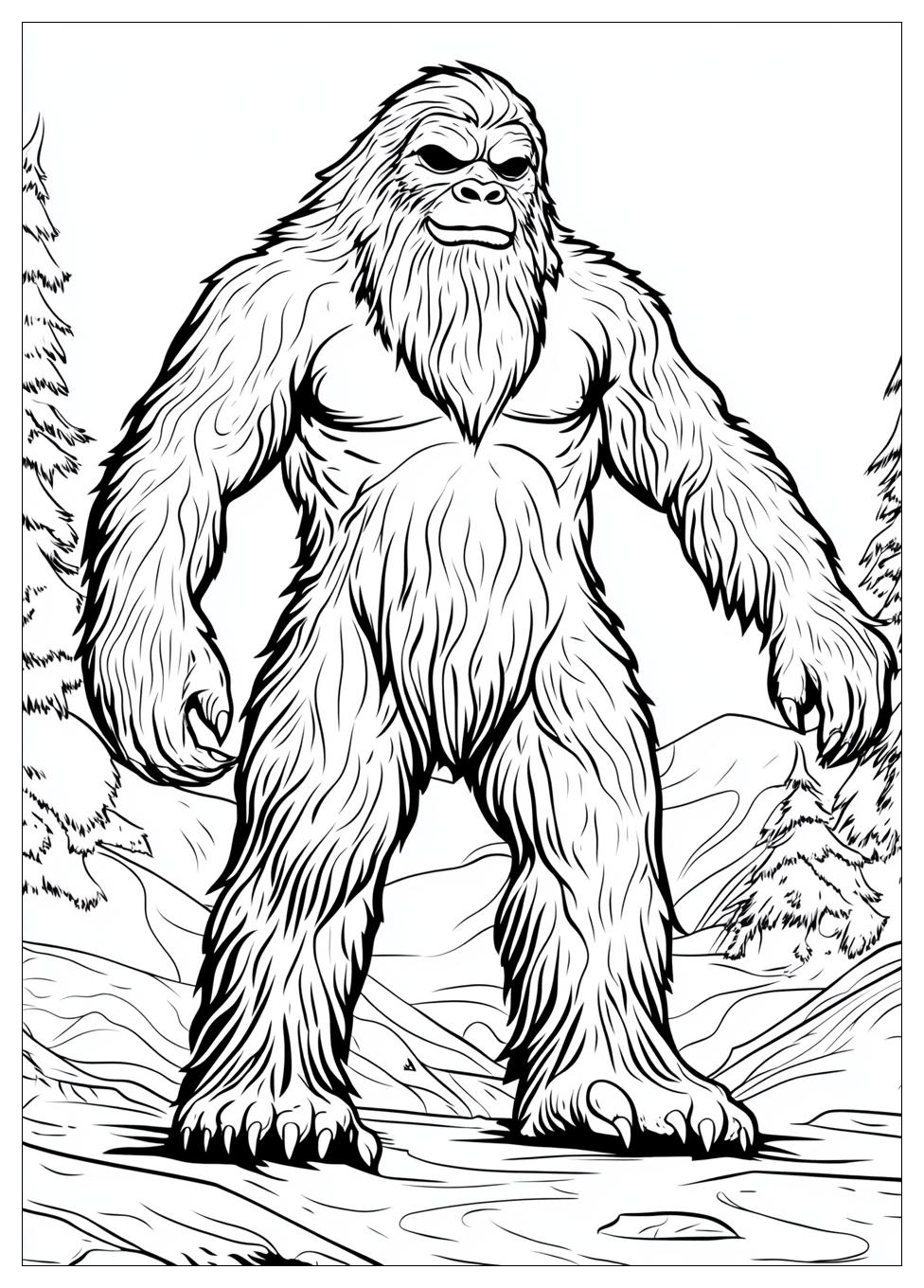 bigfoot_yeti_coloring_pages_13