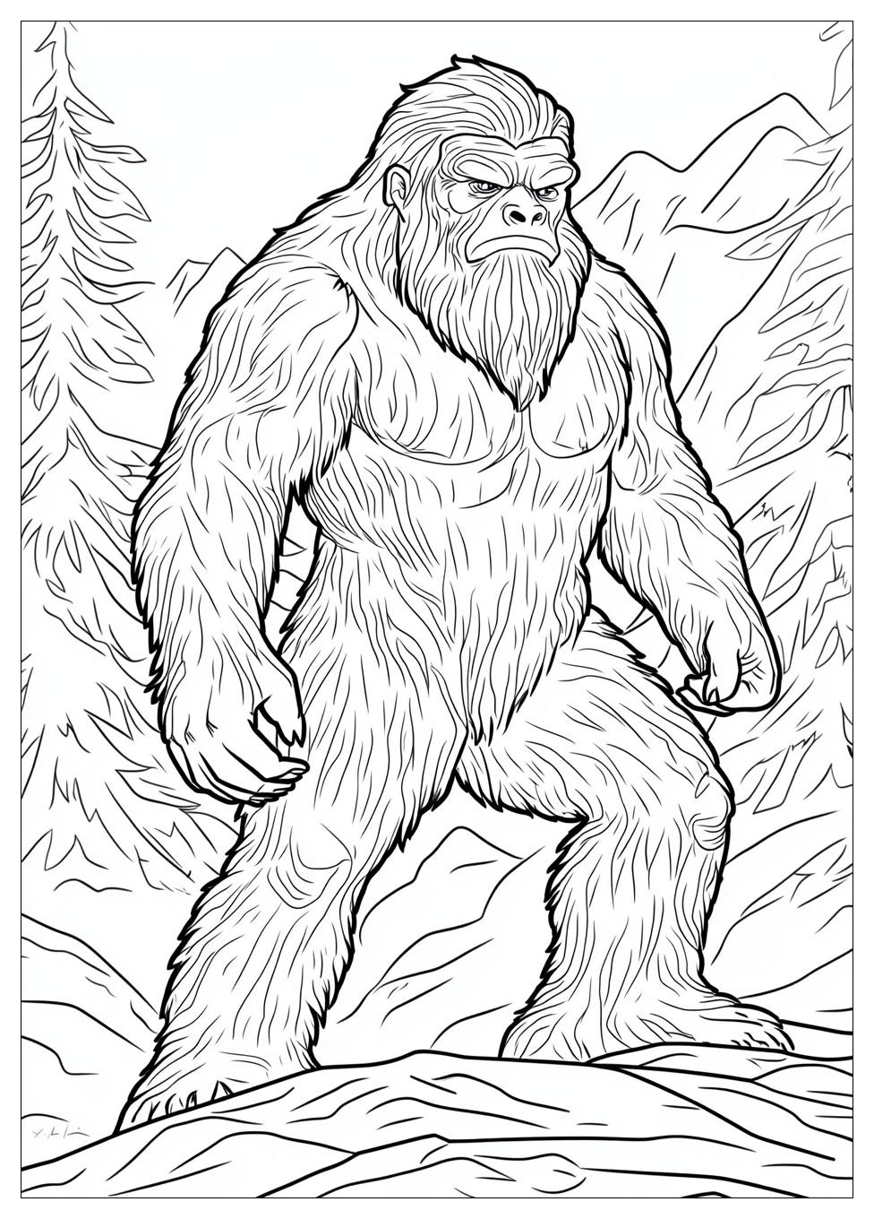 bigfoot_yeti_coloring_pages_16