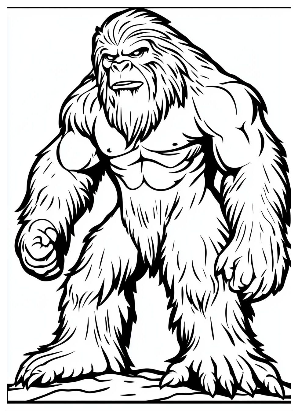 bigfoot_yeti_coloring_pages_17