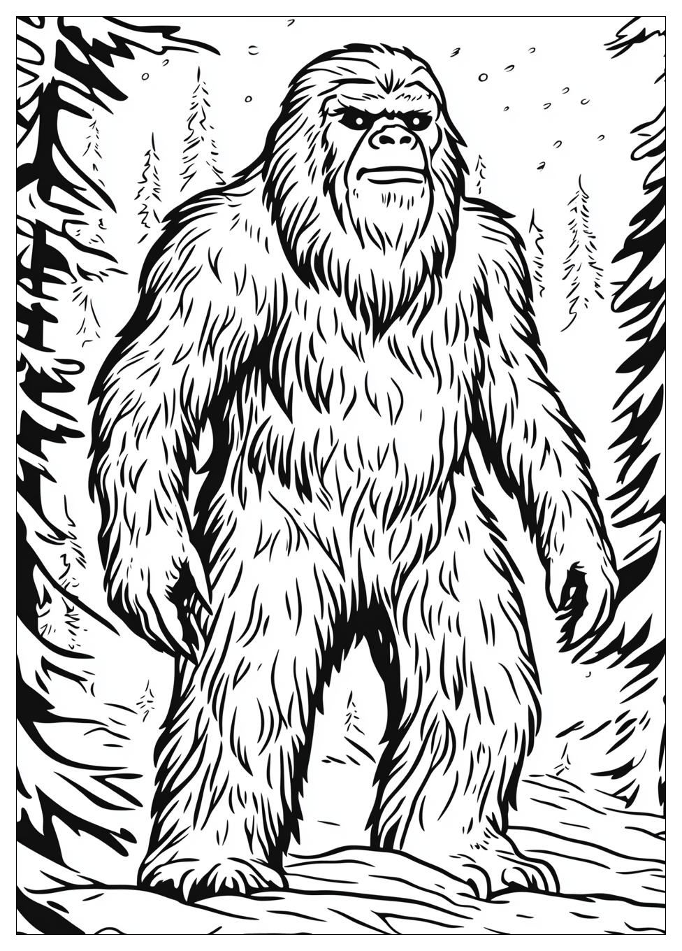 bigfoot_yeti_coloring_pages_19