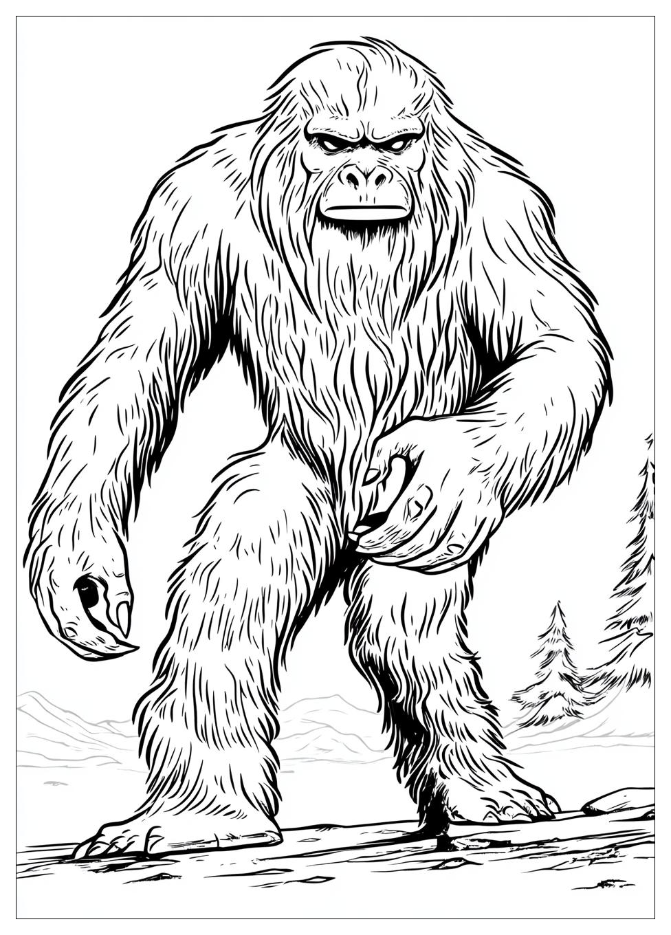 bigfoot_yeti_coloring_pages_2