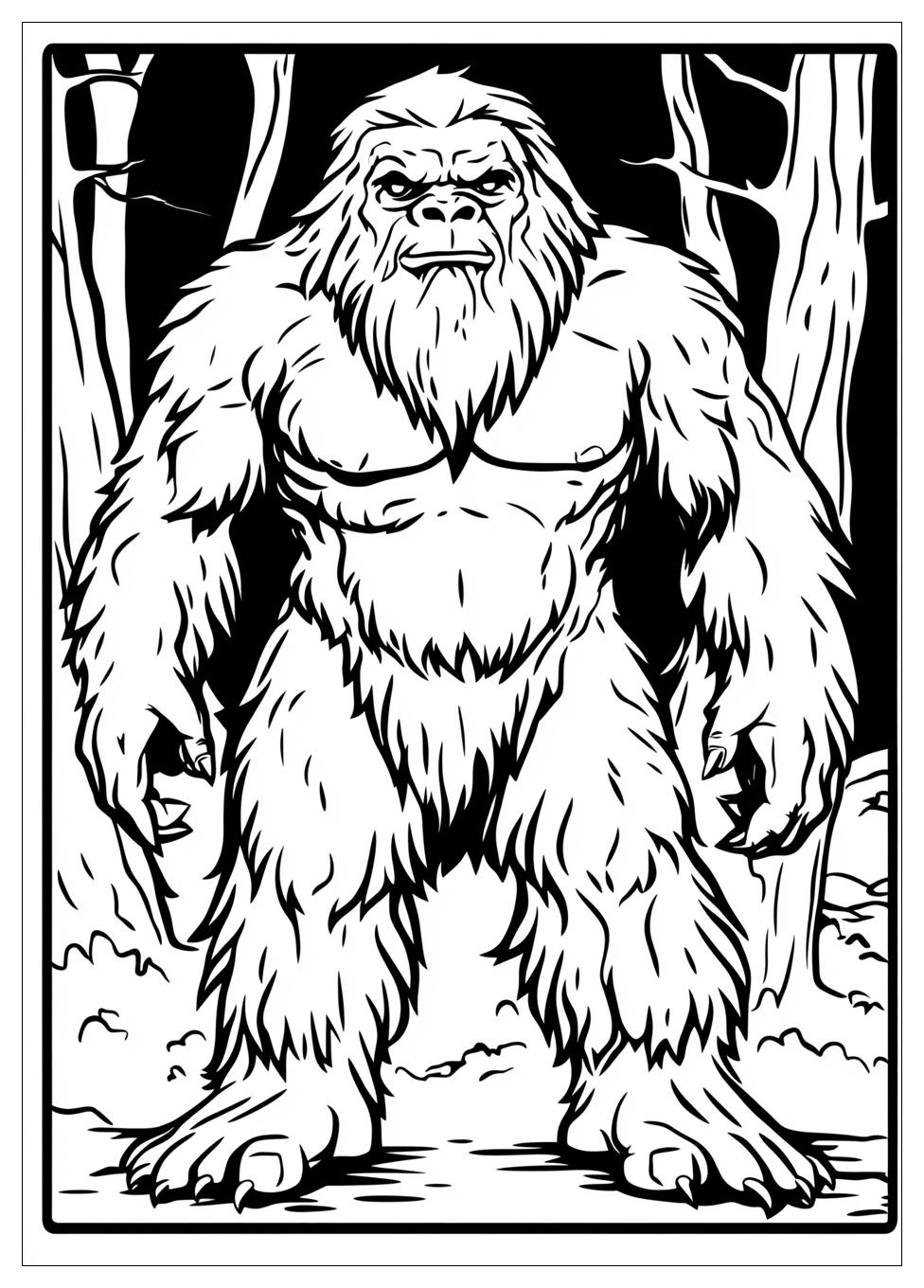 bigfoot_yeti_coloring_pages_20