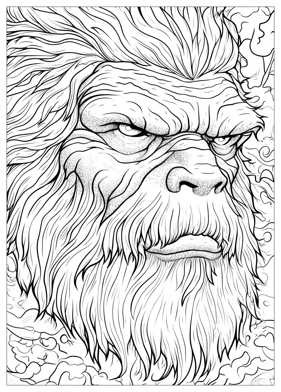 bigfoot_yeti_coloring_pages_22