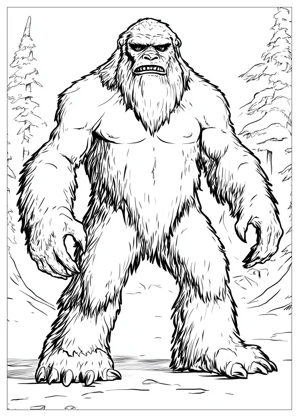 bigfoot_yeti_coloring_pages_3