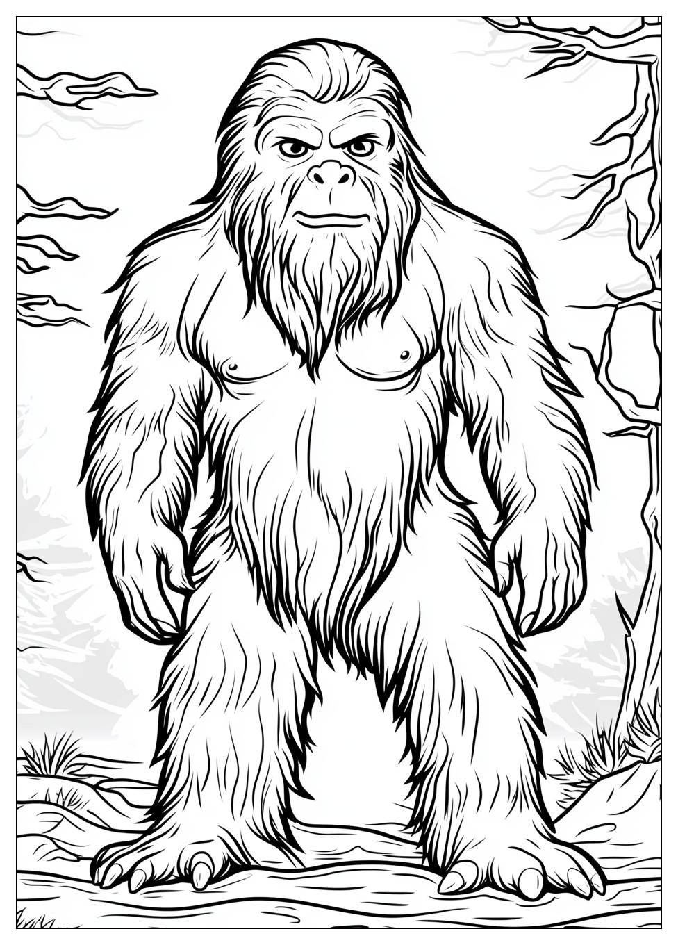 bigfoot_yeti_coloring_pages_6