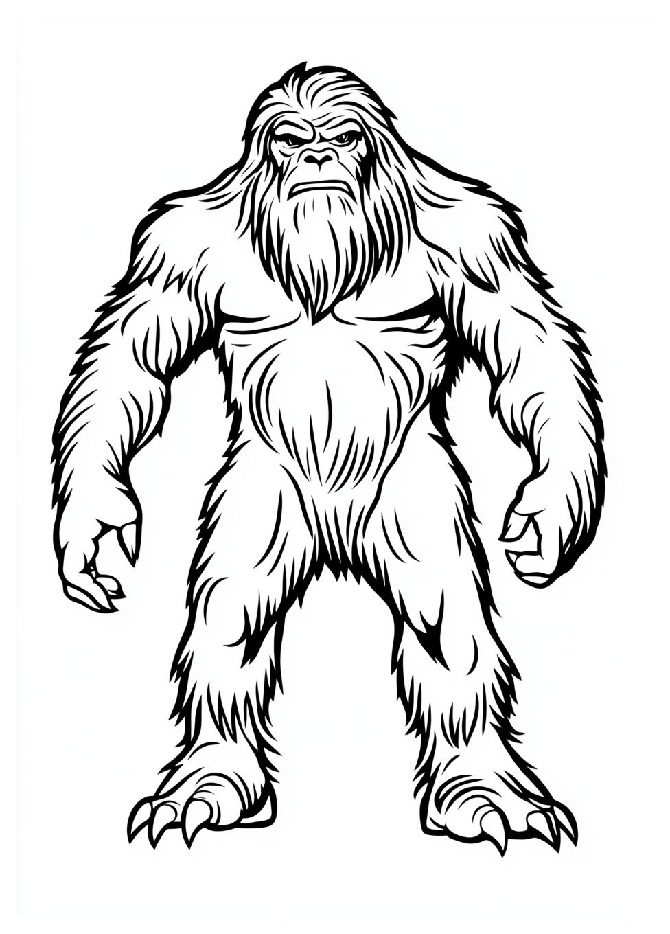 bigfoot_yeti_coloring_pages_8