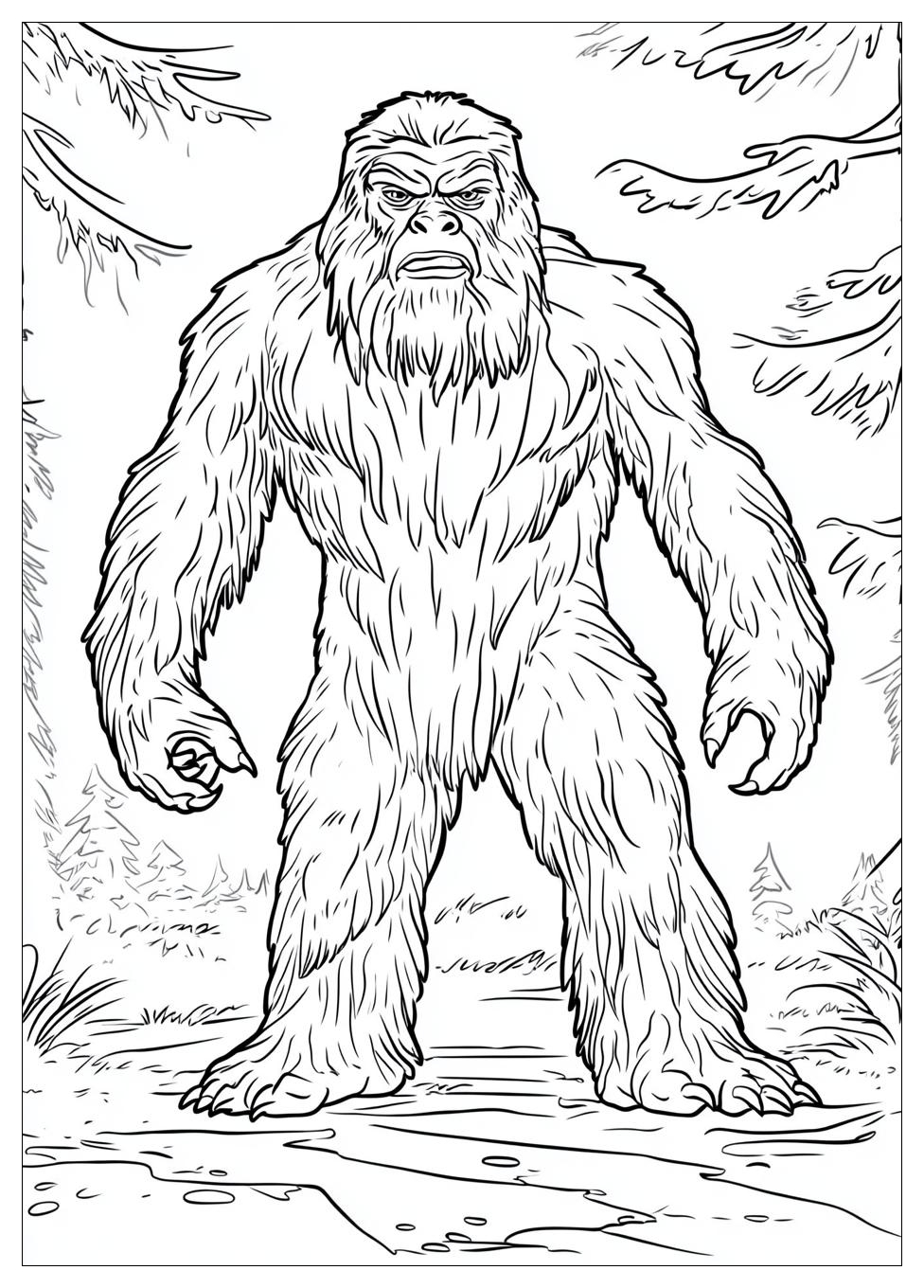 bigfoot_yeti_coloring_pages_9