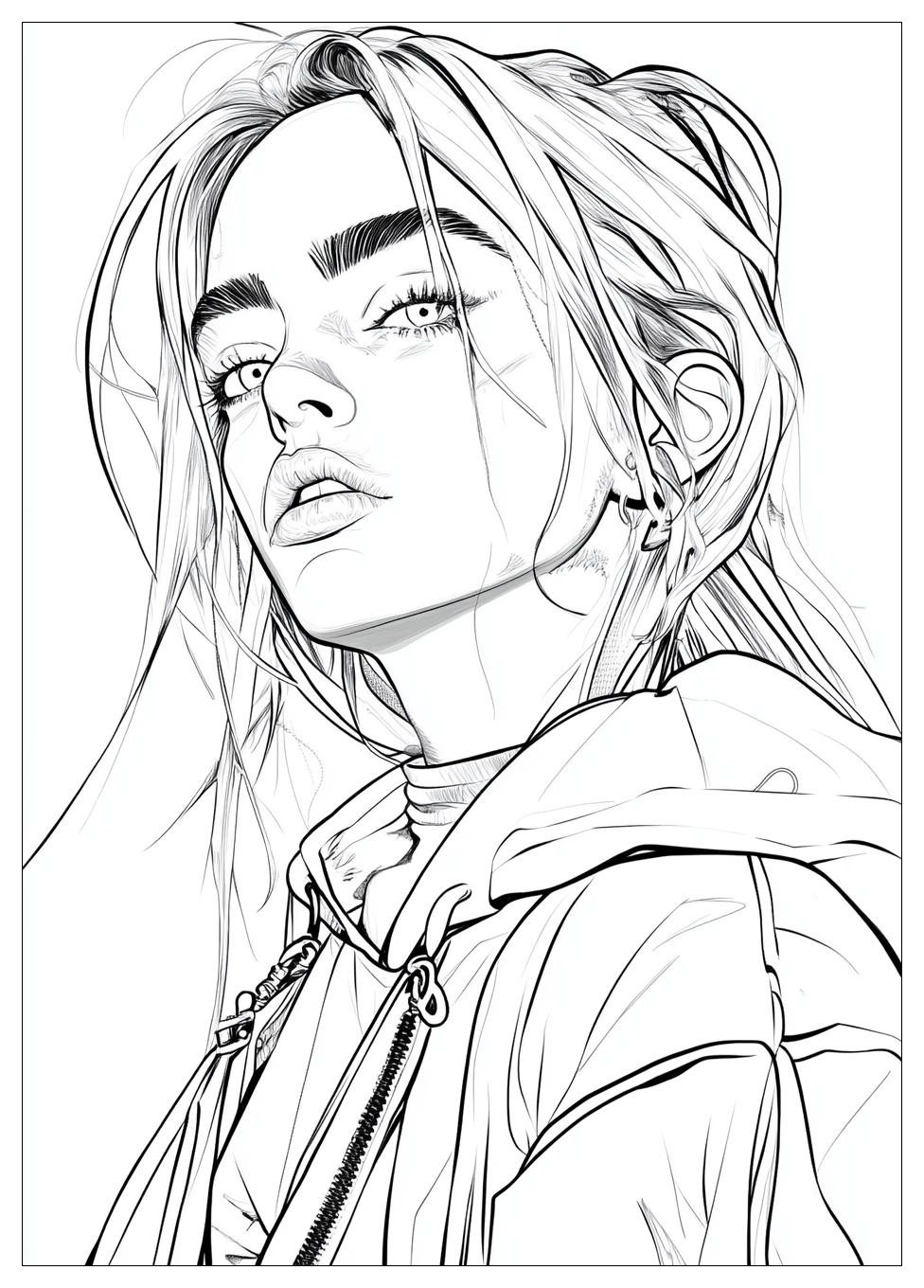 billie_eilish_coloring_pages_1