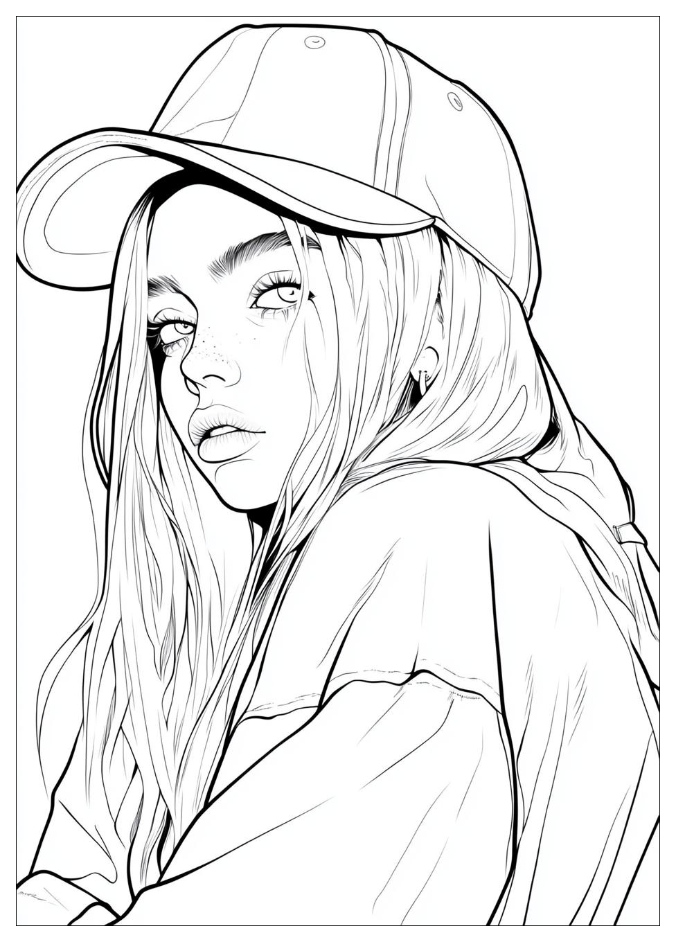 billie_eilish_coloring_pages_5