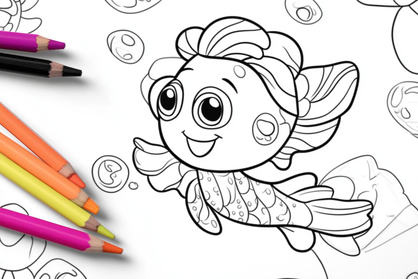 Free Printable PDF Bubble Guppies Coloring Pages