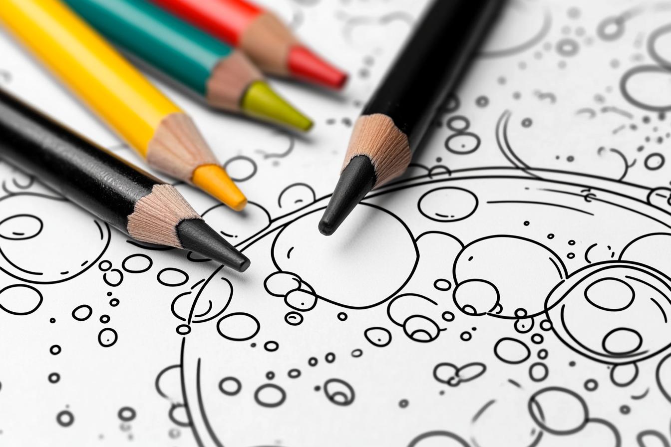 Free Printable PDF Bubbles Coloring Pages