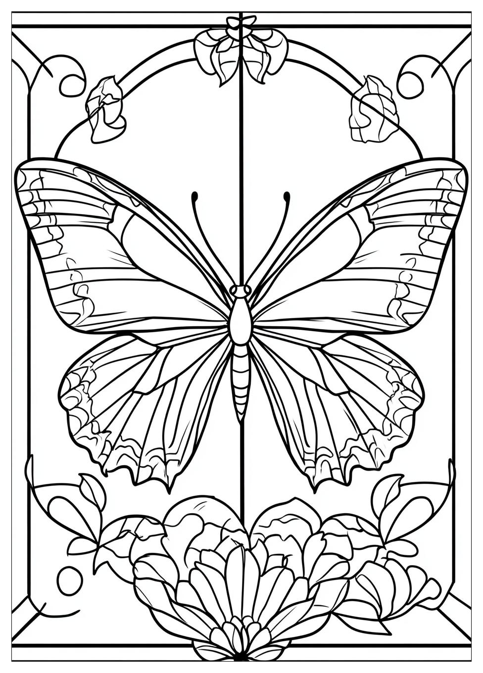 butterfly_mandala_coloring_pages_13