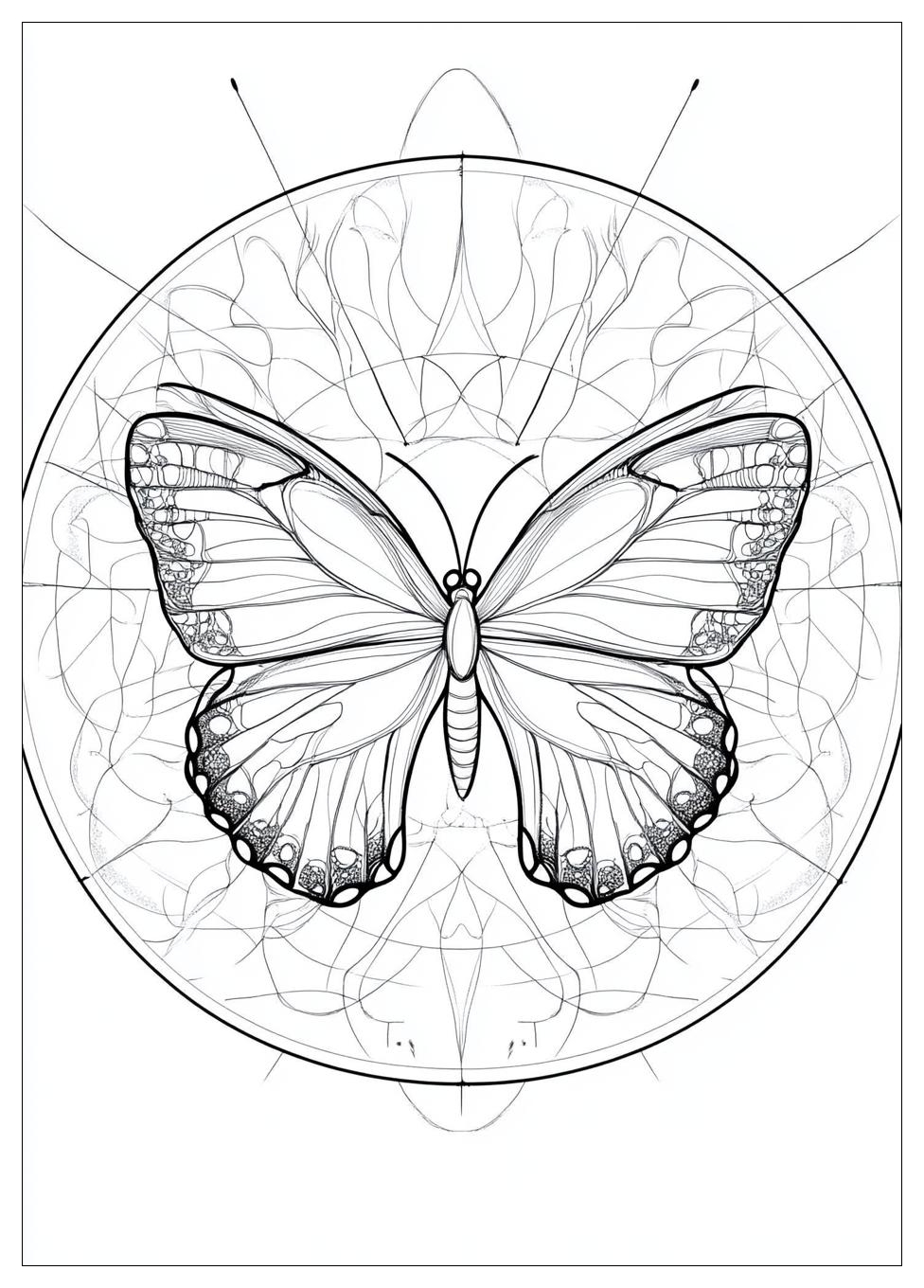 butterfly_mandala_coloring_pages_14