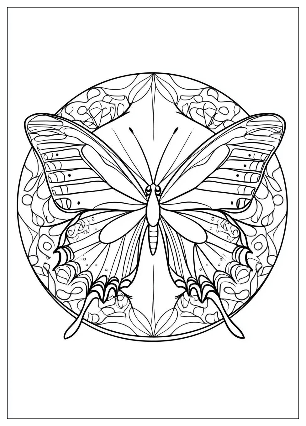 butterfly_mandala_coloring_pages_6