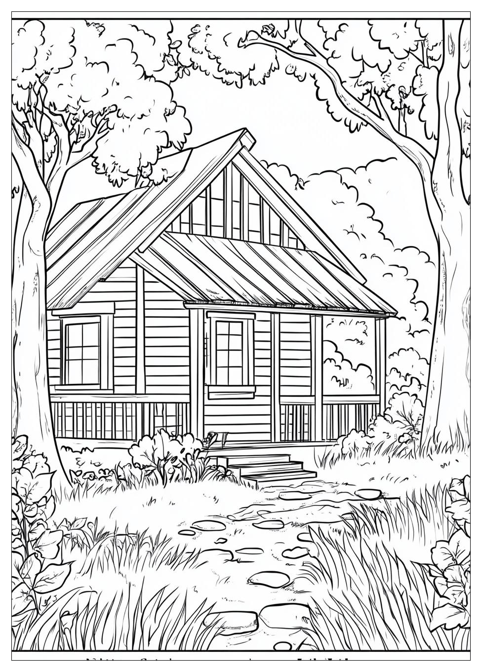 cabin_coloring_pages_12