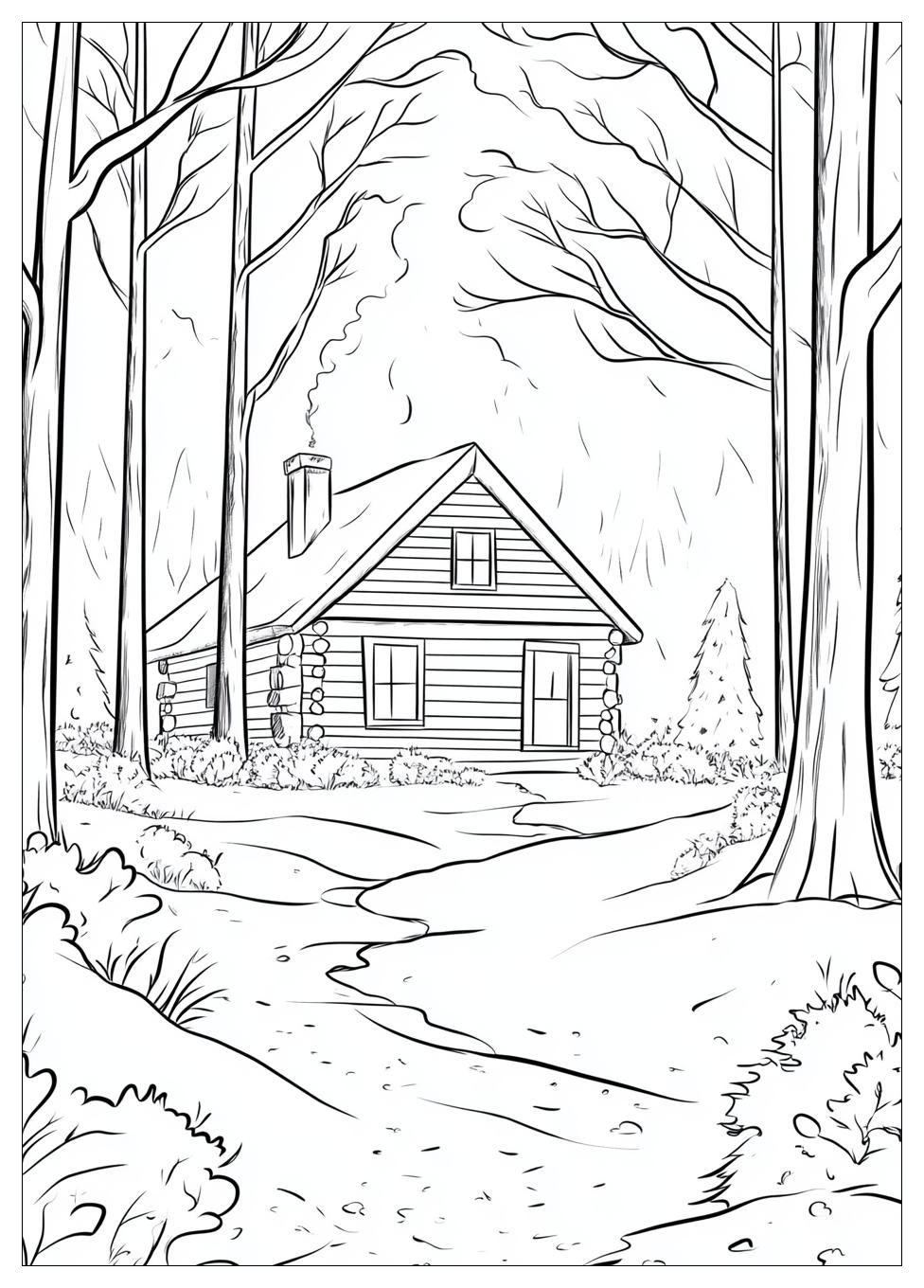 cabin_coloring_pages_16