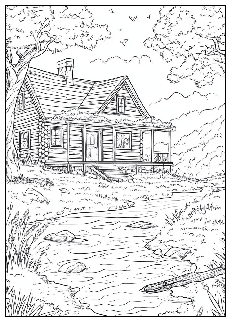 cabin_coloring_pages_21