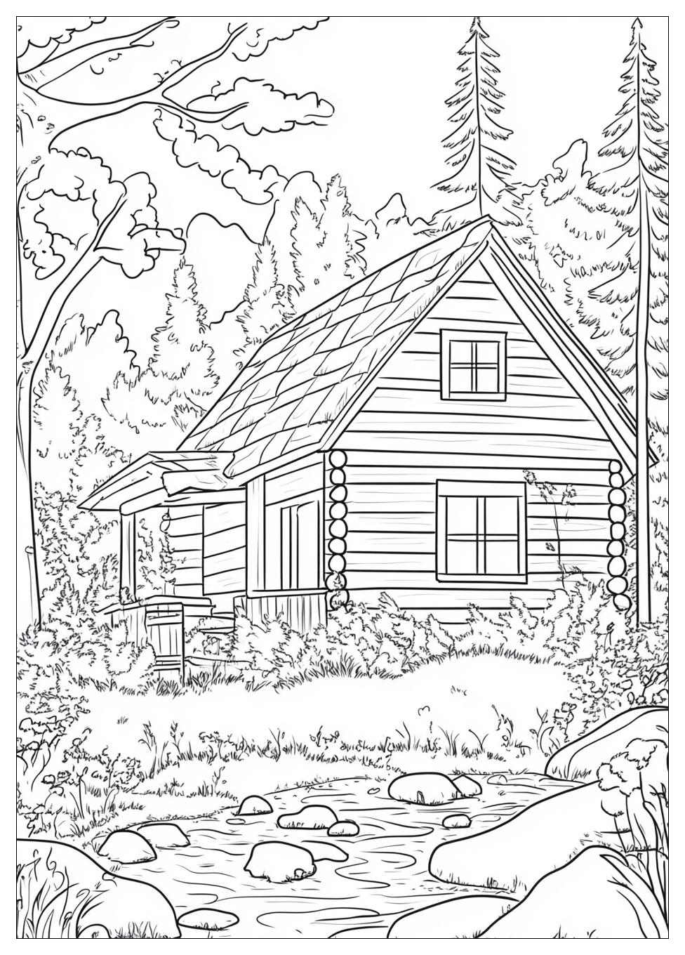 cabin_coloring_pages_23