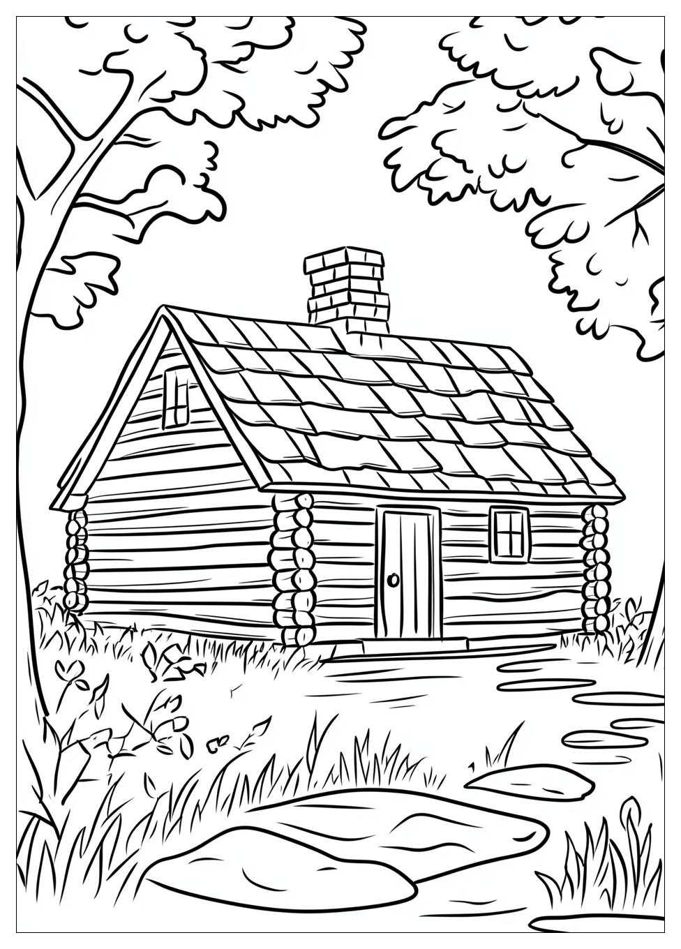 cabin_coloring_pages_3