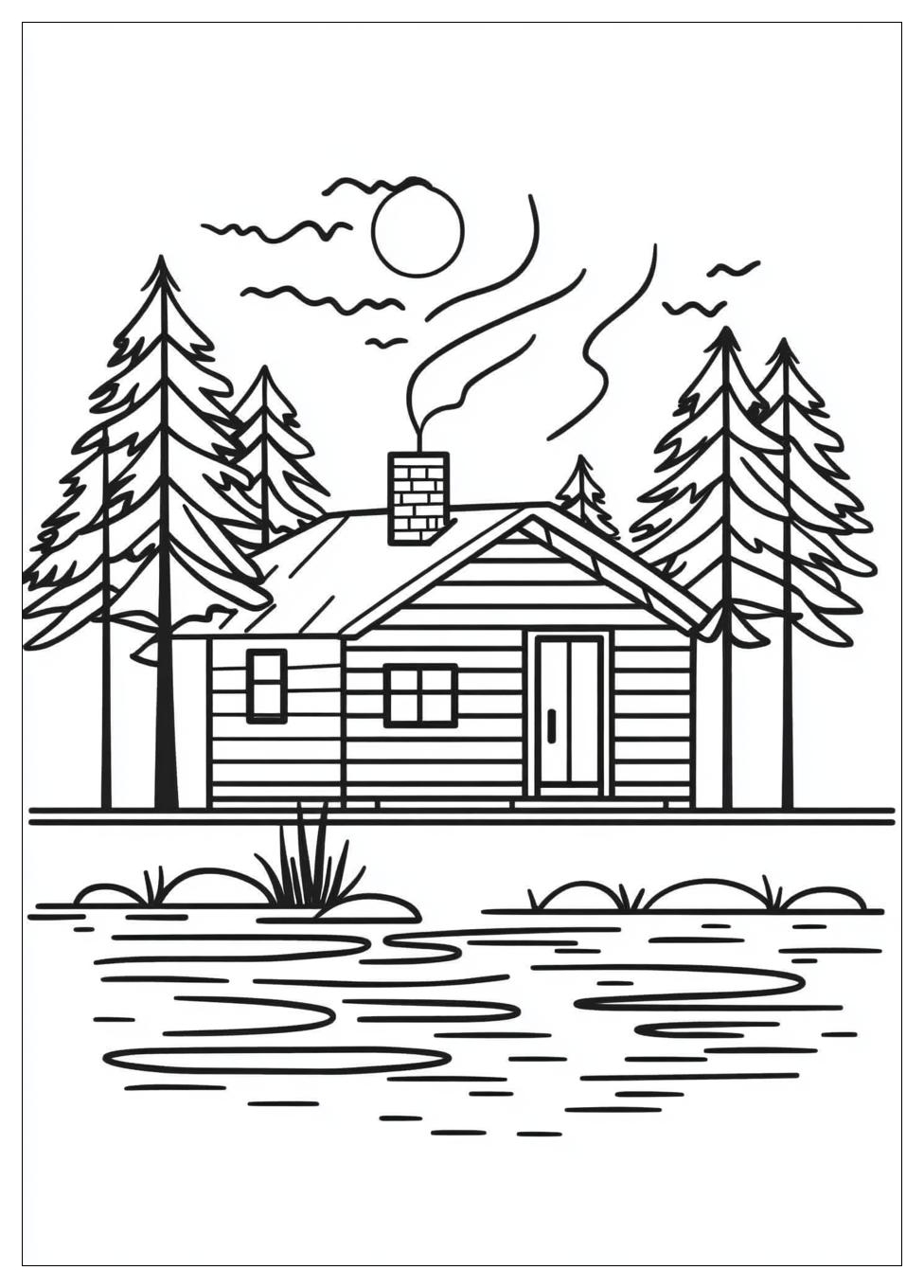 cabin_coloring_pages_4