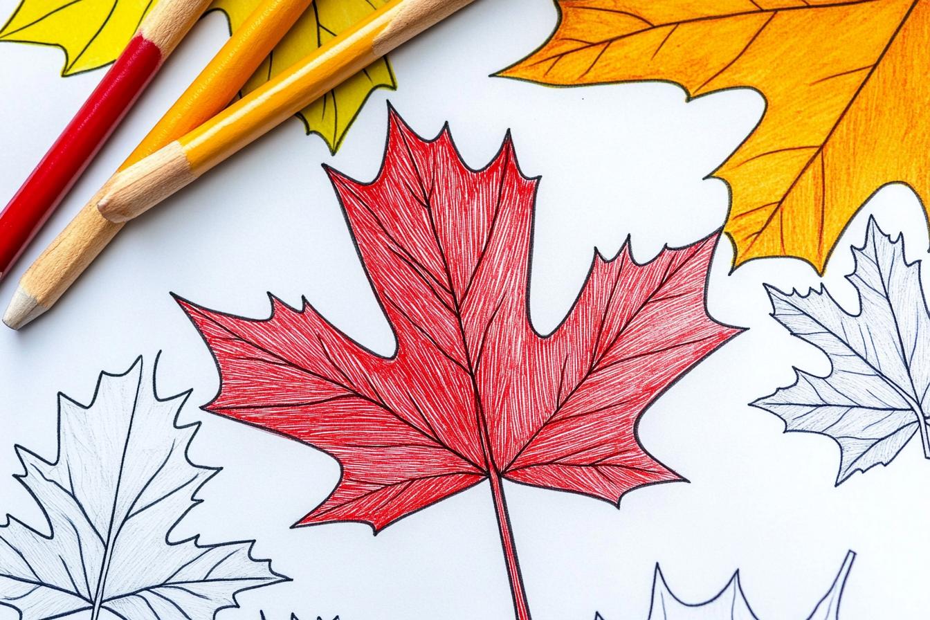 Free Printable PDF Canada Coloring Pages