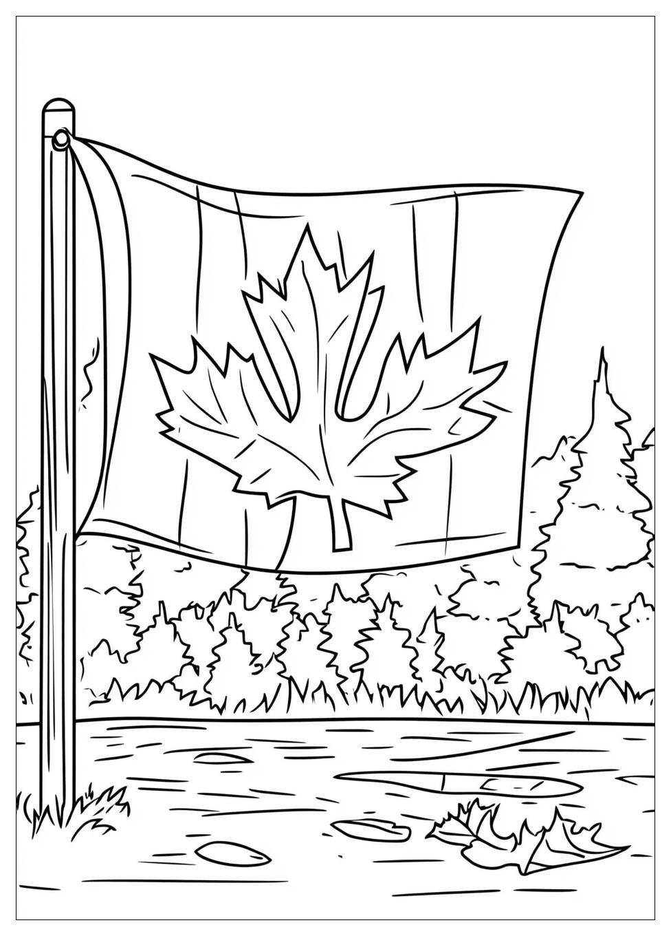 canada_flag_coloring_pages_7